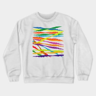 Colorful Art Design Crewneck Sweatshirt